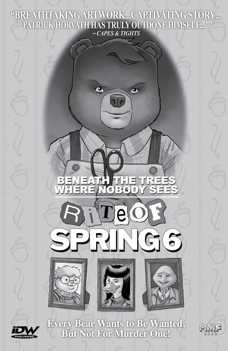 Beneath The Trees Where Nobody Sees: Rite Of Spring #6 Variant Ri (25) (Fleecs Full Art) IDW Publishing