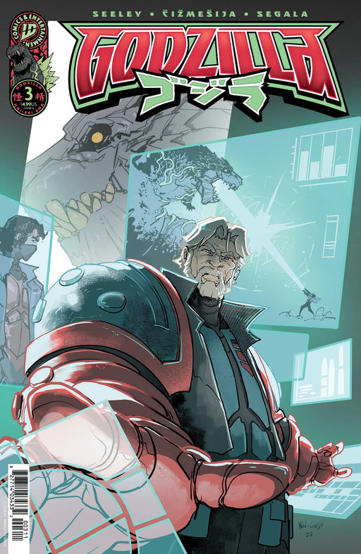 Godzilla [Kai Sei Era] #3 Cover A (Cizmesija) IDW Publishing