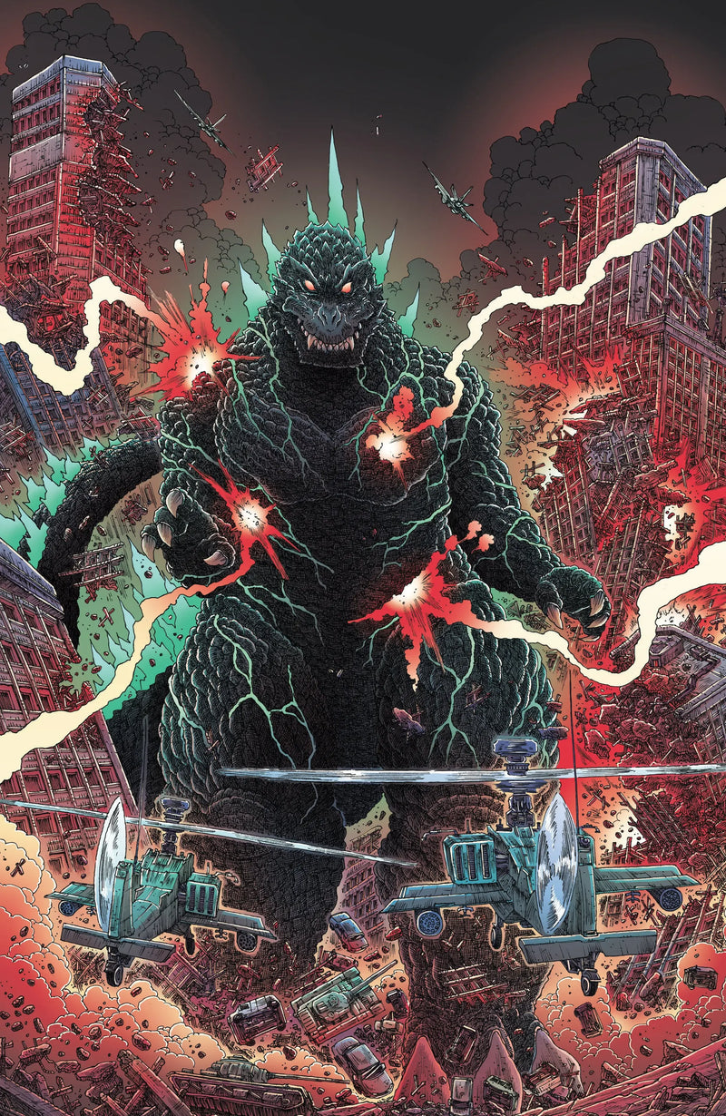 Godzilla [Kai Sei Era] #4 Variant Ri (25) (Stokoe Full Art) IDW Publishing