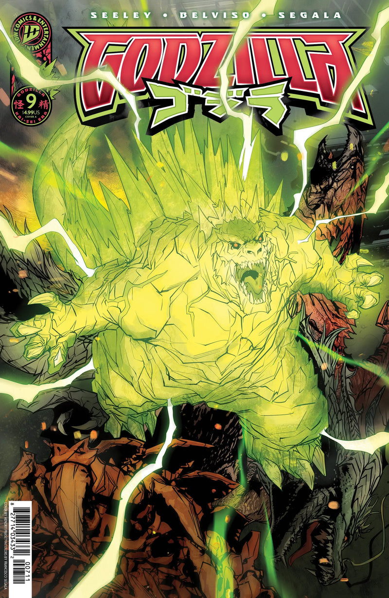 Godzilla [Kai Sei Era] #9 Cover A (Prasetya) IDW Publishing