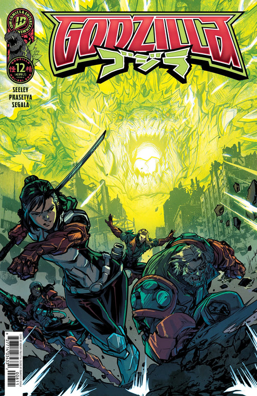 Godzilla [Kai Sei Era] #12 Cover A (Prasetya) IDW Publishing