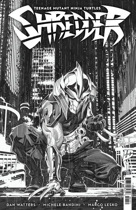 Teenage Mutant Ninja Turtles: Shredder #1 Variant Ri (25) (Ngu Black & White) IDW Publishing