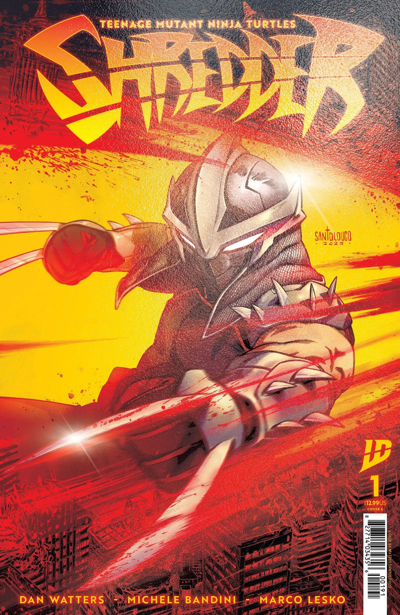 Teenage Mutant Ninja Turtles: Shredder #1 Variant E Foil (Santolouco) IDW Publishing