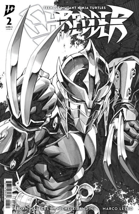 Teenage Mutant Ninja Turtles: Shredder #2 Variant Ri (25) (Ngu Black & White) IDW Publishing