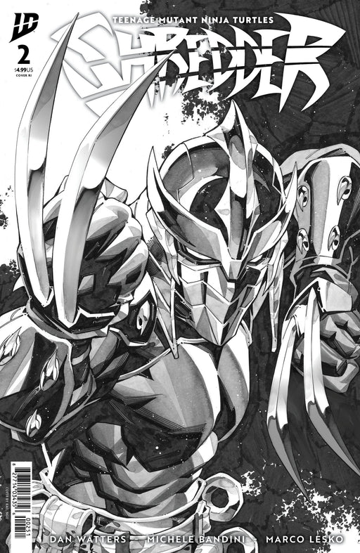 Teenage Mutant Ninja Turtles: Shredder #2 Variant Ri (25) (Ngu Black & White) IDW Publishing