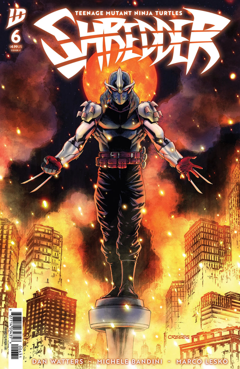 Teenage Mutant Ninja Turtles: Shredder #6 Variant C (Creees Lee) IDW Publishing
