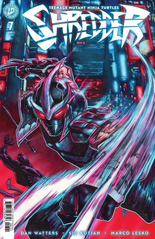 Teenage Mutant Ninja Turtles: Shredder #7 Variant B (Jiménez Alburquerque) IDW Publishing