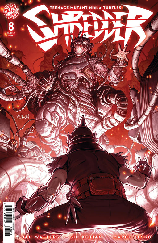 Teenage Mutant Ninja Turtles: Shredder #8 Cover A (Santolouco) IDW Publishing