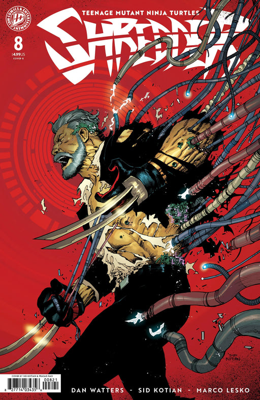 Teenage Mutant Ninja Turtles: Shredder #8 Variant B (Kotian) IDW Publishing