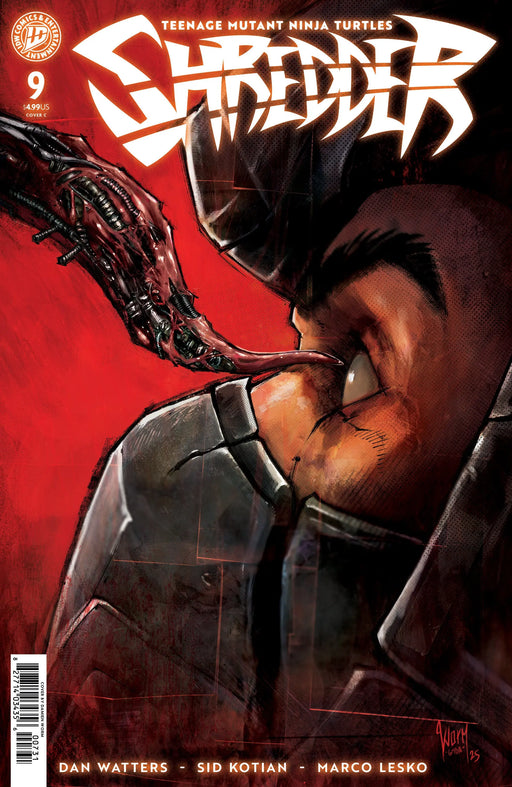 Teenage Mutant Ninja Turtles: Shredder #9 Variant C (Damien Worm) IDW Publishing