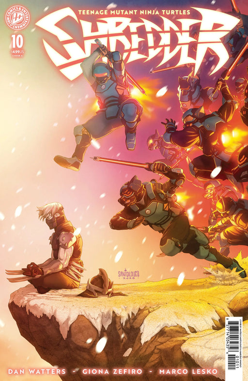 Teenage Mutant Ninja Turtles: Shredder #10 Cover A (Santolouco) IDW Publishing