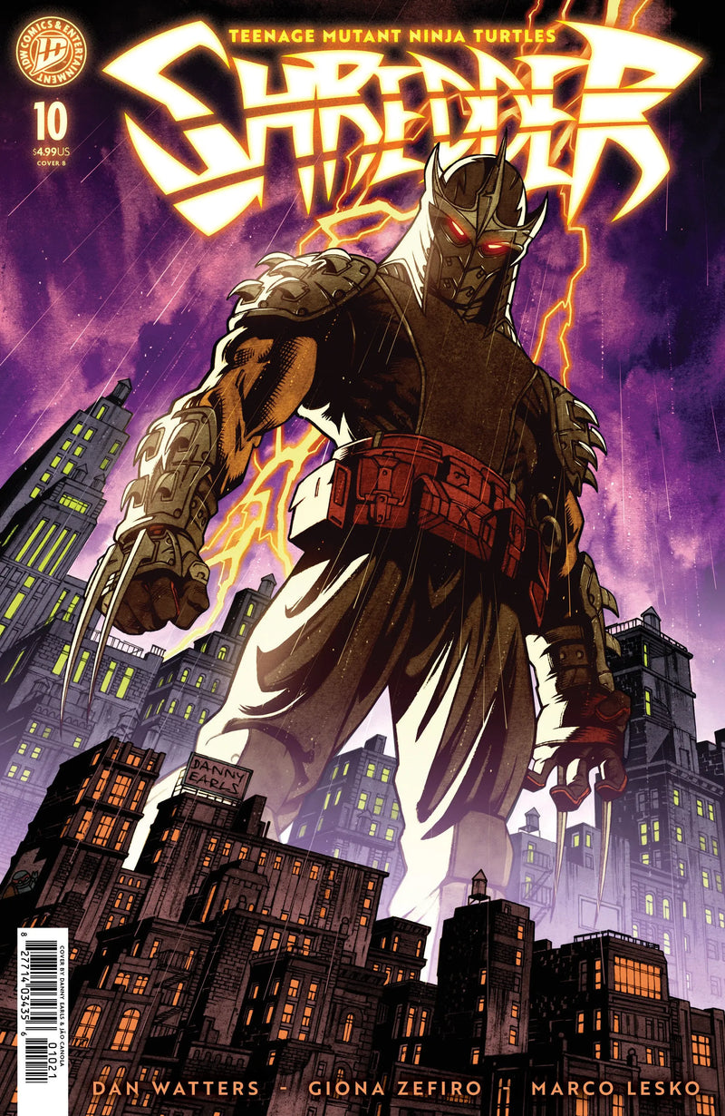 Teenage Mutant Ninja Turtles: Shredder #10 Variant B (Earls) IDW Publishing