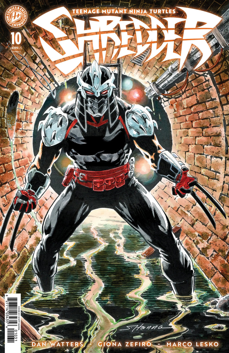 Teenage Mutant Ninja Turtles: Shredder #10 Variant C (Hanna) IDW Publishing