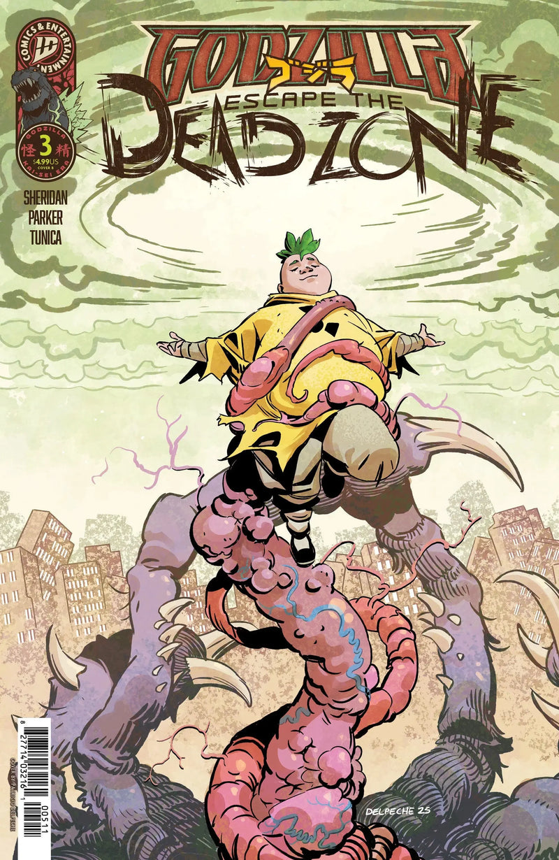 Godzilla: Escape The Deadzone [Kai Sei Era] #3 Variant B (Delpeche) IDW Publishing