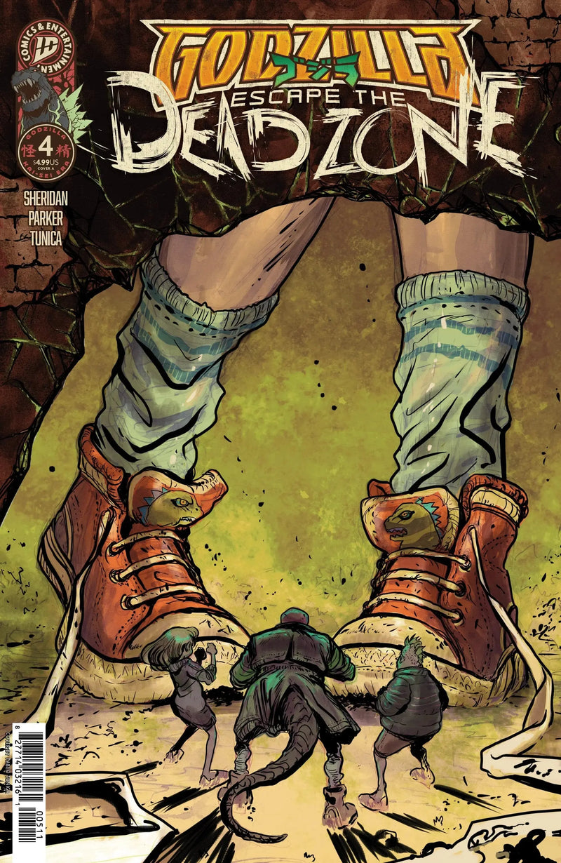Godzilla: Escape The Deadzone [Kai Sei Era] #4 IDW Publishing