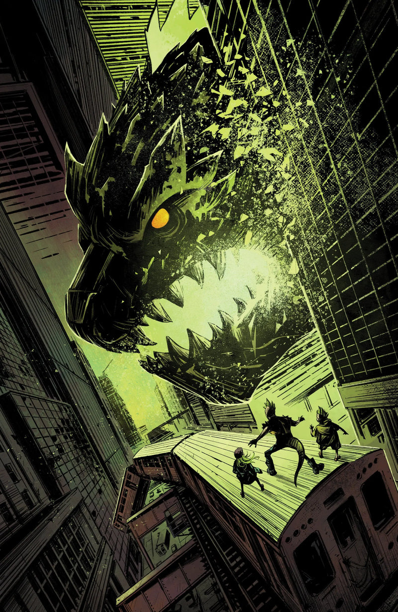 Godzilla: Escape The Deadzone [Kai Sei Era] #4 Variant Ri (25) (Fullerton Full Art) IDW Publishing