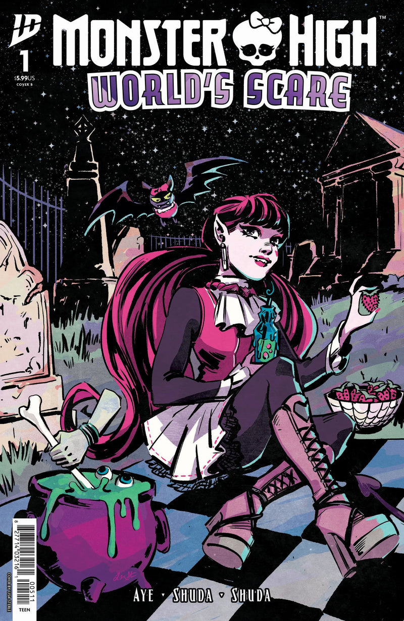 Monster High: World'S Scare #1 Variant B (Sterle) IDW Publishing