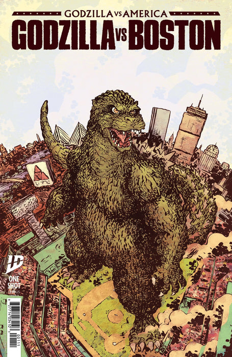 Godzilla vs. America: Boston Variant B (Lonergan) IDW Publishing