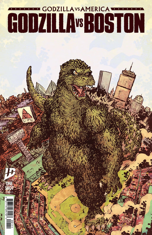 Godzilla vs. America: Boston Variant B (Lonergan) IDW Publishing