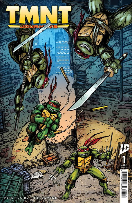 Teenage Mutant Ninja Turtles: Journeys #1 Variant B (Eastman) IDW Publishing