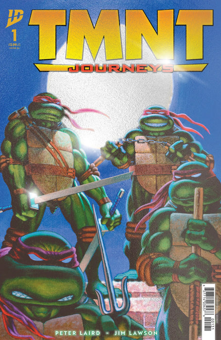 Teenage Mutant Ninja Turtles: Journeys #1 Variant Ri (10) Foil (Laird & Dooney) IDW Publishing