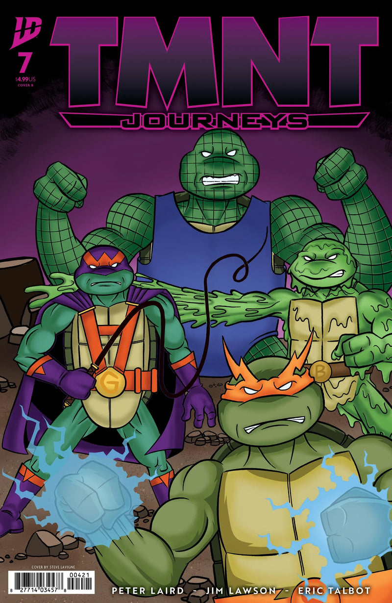 Teenage Mutant Ninja Turtles: Journeys #7 Variant B (Lavigne) IDW Publishing