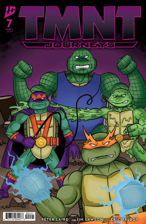 Teenage Mutant Ninja Turtles: Journeys #7 Variant B (Lavigne) IDW Publishing