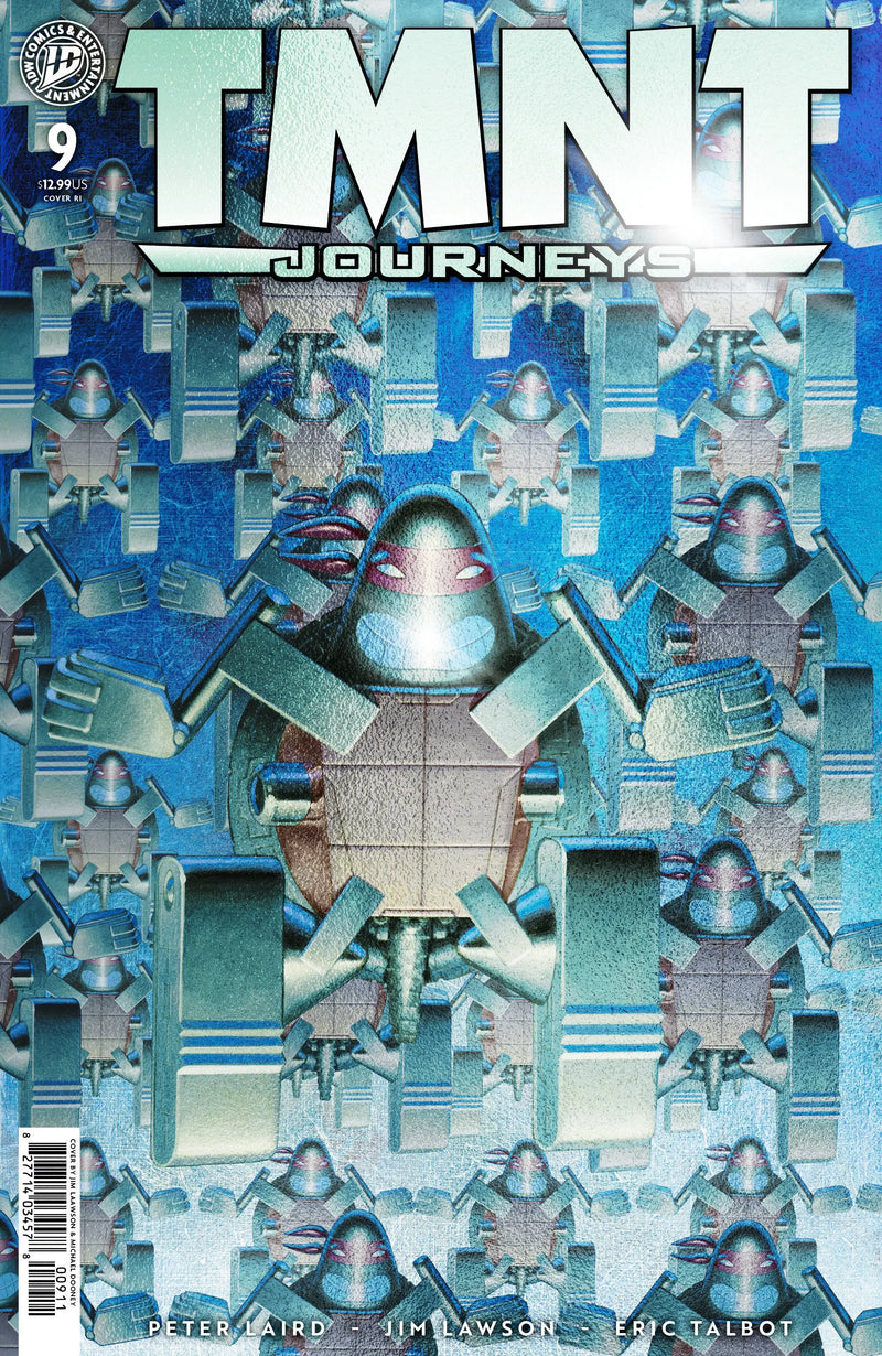 Teenage Mutant Ninja Turtles: Journeys #9 Variant Ri (10) Foil (Dooney & Lawson) IDW Publishing