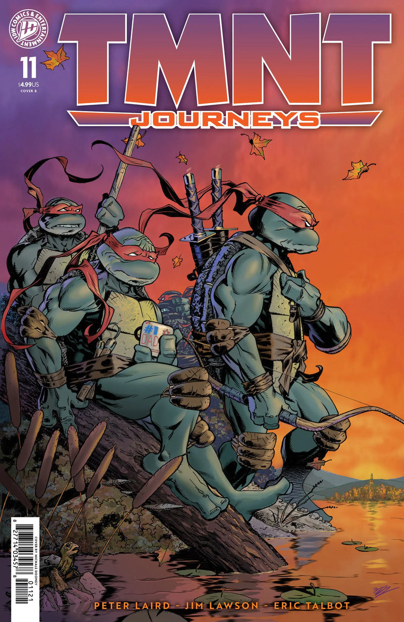 Teenage Mutant Ninja Turtles: Journeys #11 Variant B (Dooney) IDW Publishing