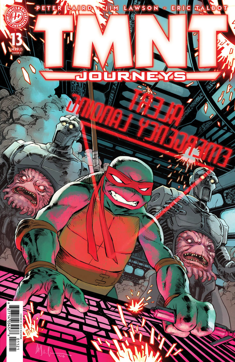 Teenage Mutant Ninja Turtles: Journeys #13 Variant B (Wachter) IDW Publishing