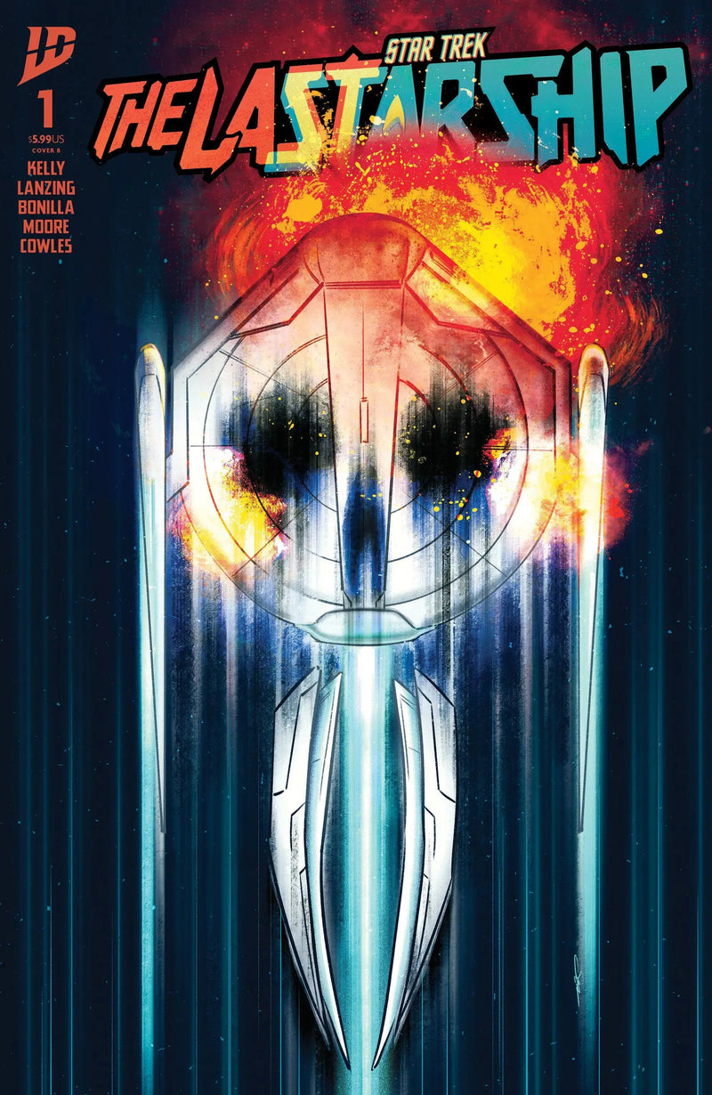 Star Trek: The Last Starship #1 Variant B (Patridge) IDW Publishing