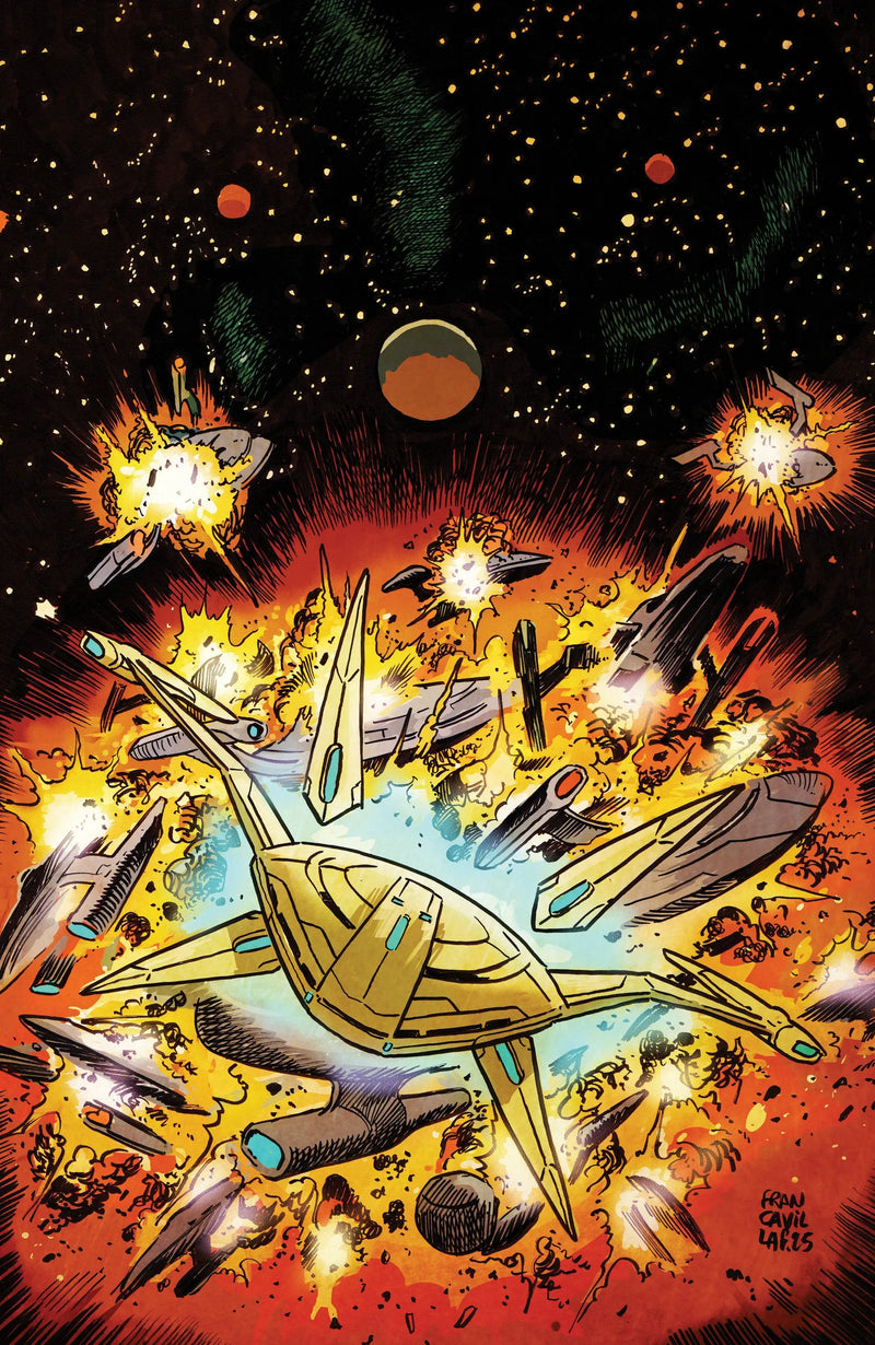 Star Trek: The Last Starship #1 Variant Ri (15) (Francavilla Full Art) IDW Publishing