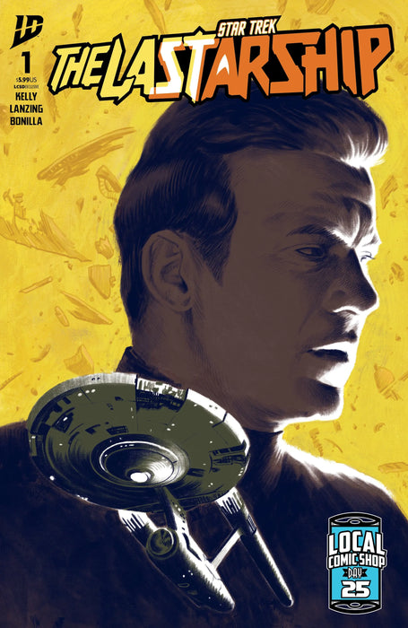 Star Trek: The Last Starship #1 Variant Local Comic Shop Day (Ward) IDW Publishing