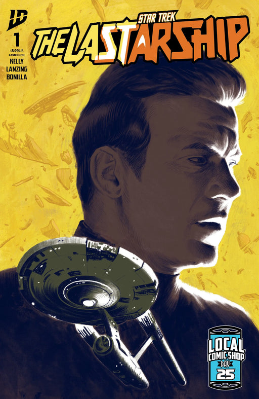Star Trek: The Last Starship #1 Variant Local Comic Shop Day (Ward) IDW Publishing