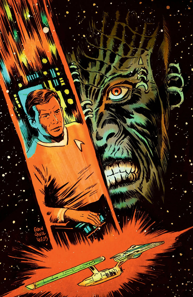 Star Trek: The Last Starship #3 Variant Ri (15) (Francavilla Full Art) IDW Publishing