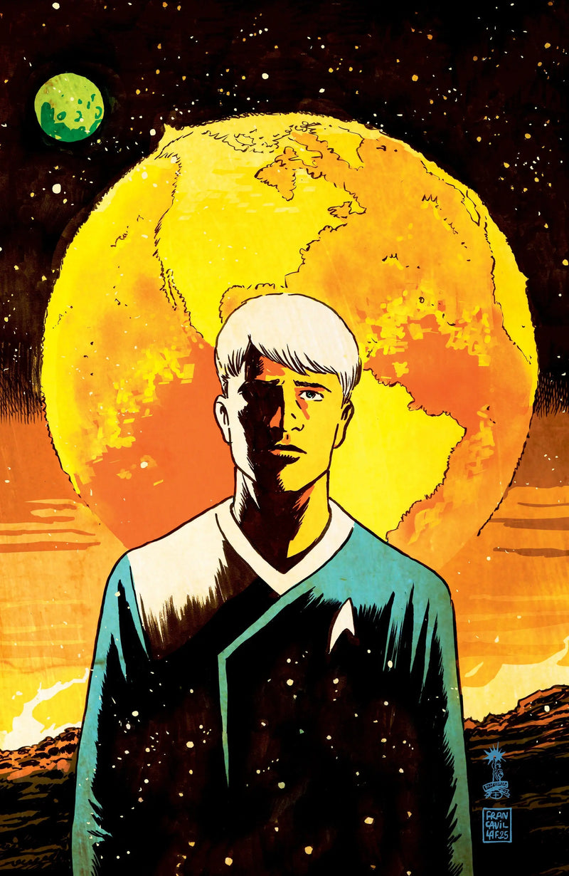 Star Trek: The Last Starship #4 Variant Ri (15) (Francavilla Full Art) IDW Publishing