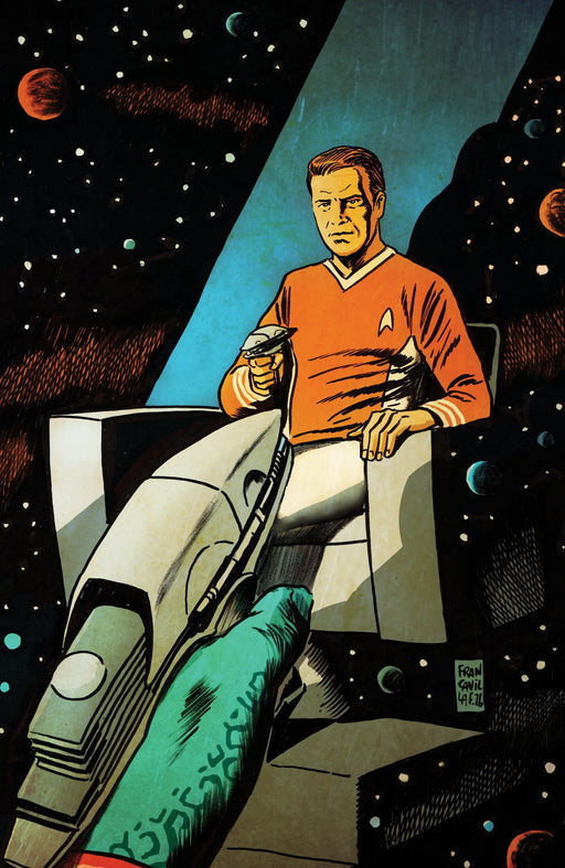 Star Trek: The Last Starship #9 Variant Ri (10) (Francavilla Full Art) IDW Publishing