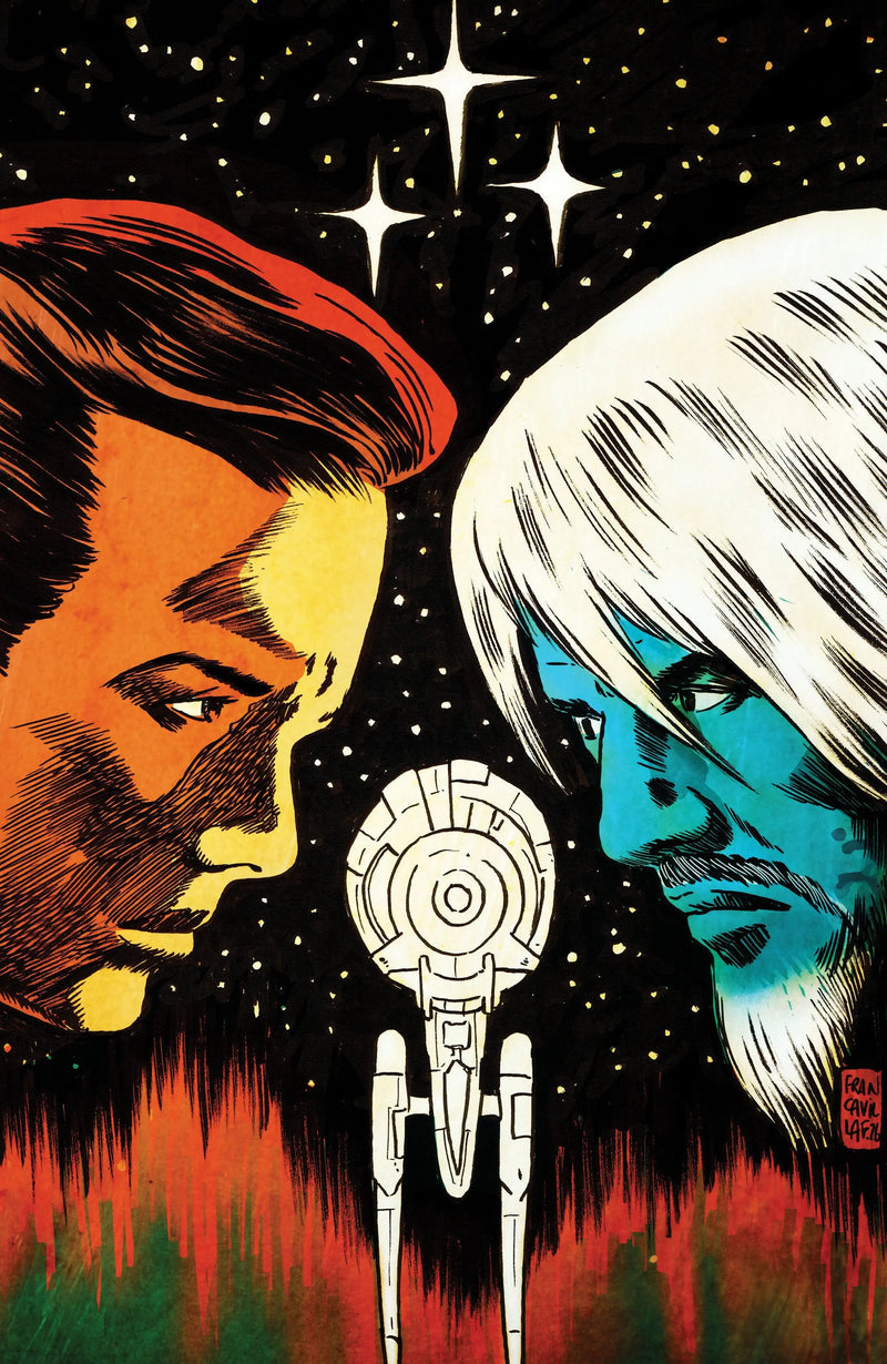 Star Trek: The Last Starship #10 Variant Ri (10) (Francavilla Full Art) IDW Publishing