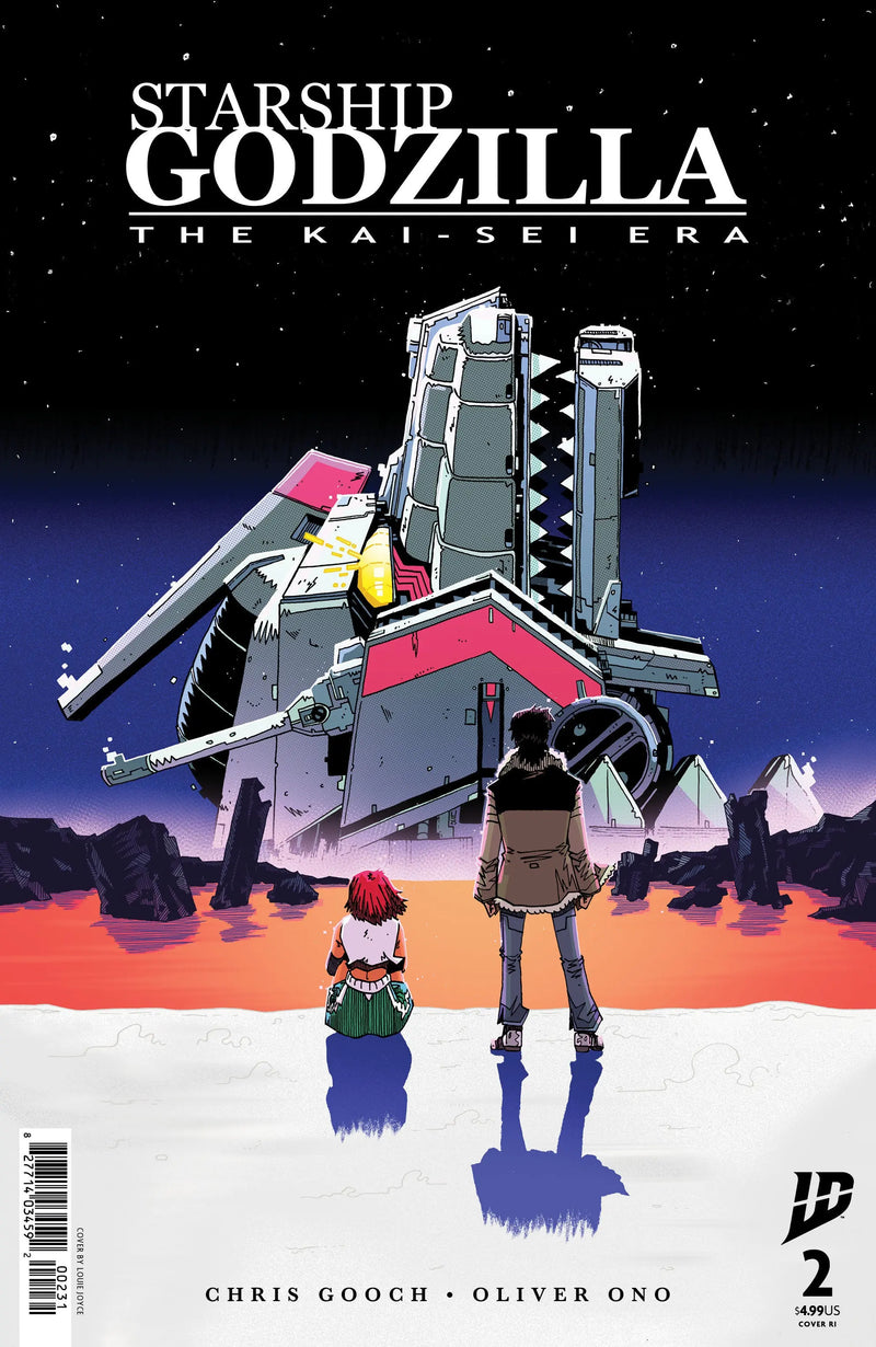 Starship Godzilla [Kai Sei Era] #2 Variant Ri (25) (Joyce Movie Homage Cover) IDW Publishing