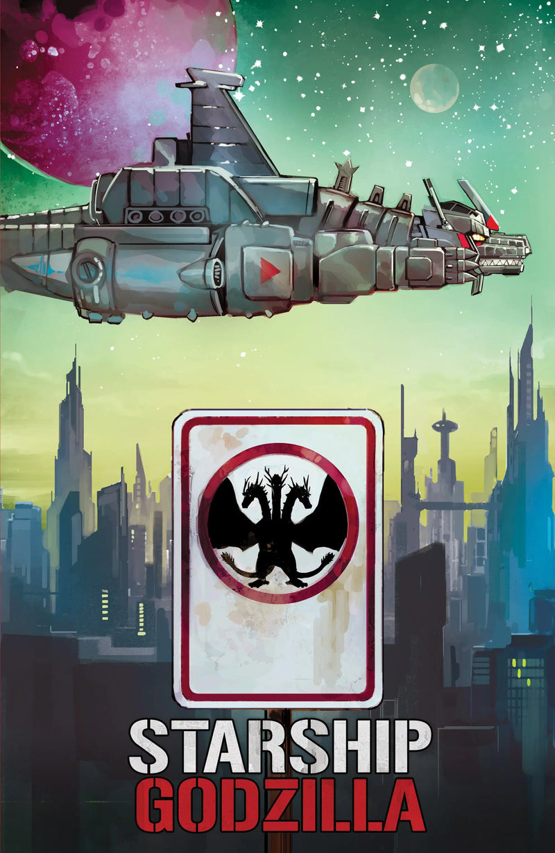 Starship Godzilla [Kai Sei Era] #4 Variant Ri (15) (Reis Movie Homage Cover) IDW Publishing