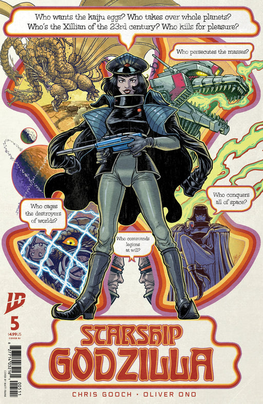 Starship Godzilla [Kai Sei Era] #5 Variant Ri (15) (Frank Movie Homage Cover) IDW Publishing