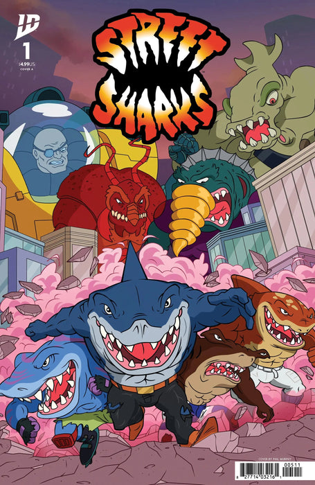 Street Sharks #1 Cover A (Murphy) IDW Publishing