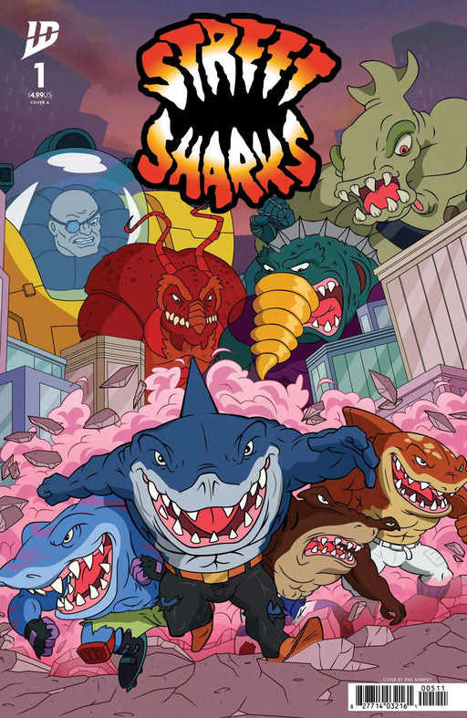 Street Sharks #1 Cover A (Murphy) IDW Publishing
