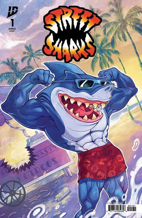 Street Sharks #1 Variant C (Beals) IDW Publishing