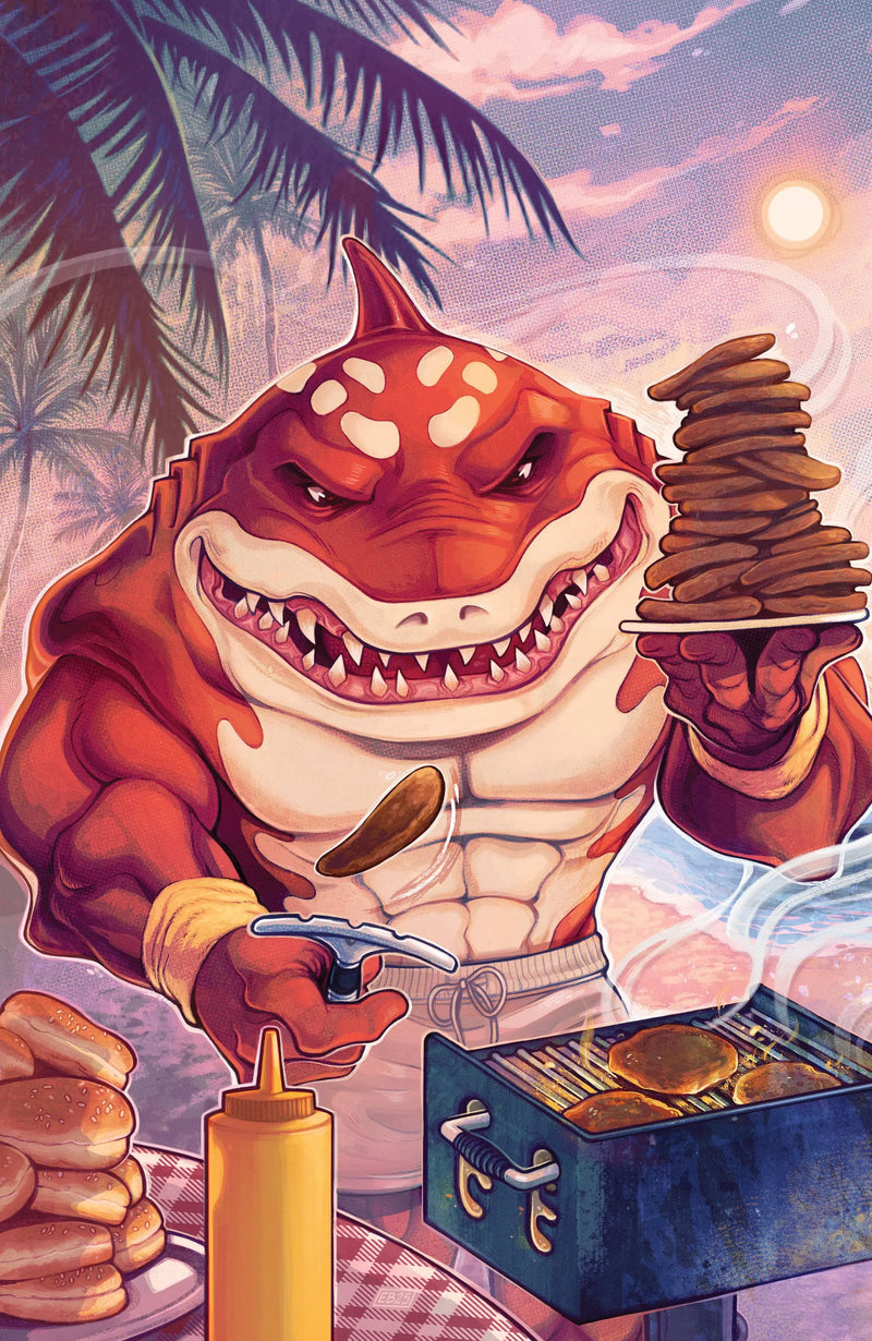Street Sharks #4 Variant Ri (10) (Beals Full Art) IDW Publishing