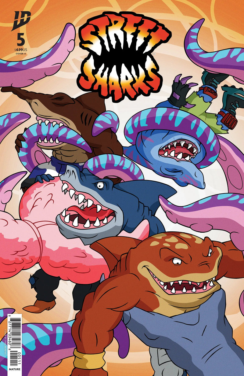 Street Sharks #5 Cover A (Murphy) IDW Publishing