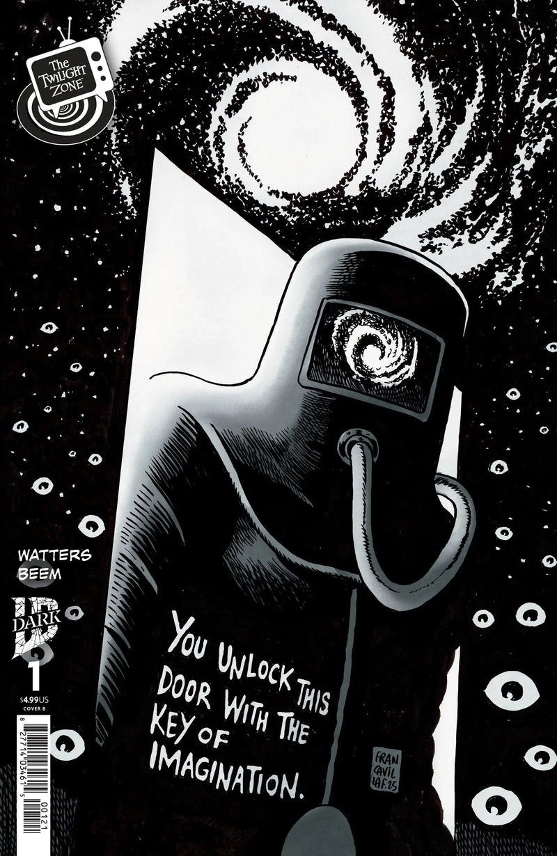 The Twilight Zone #1 Variant B (Francavilla Connecting Cover) IDW Publishing