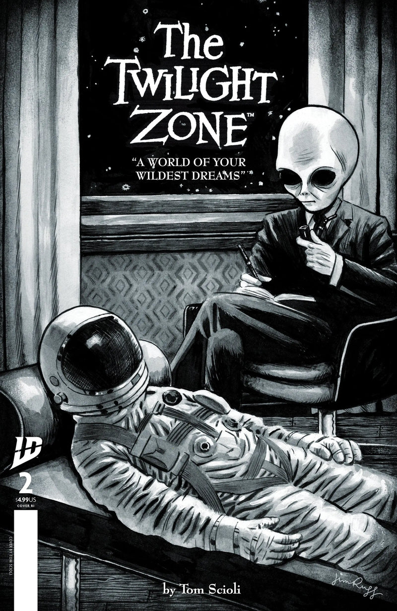 The Twilight Zone #2 Variant Ri (15) (Rugg) IDW Publishing