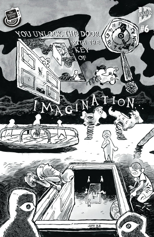 The Twilight Zone #6 Variant B (Ba Connecting Cover) IDW Publishing
