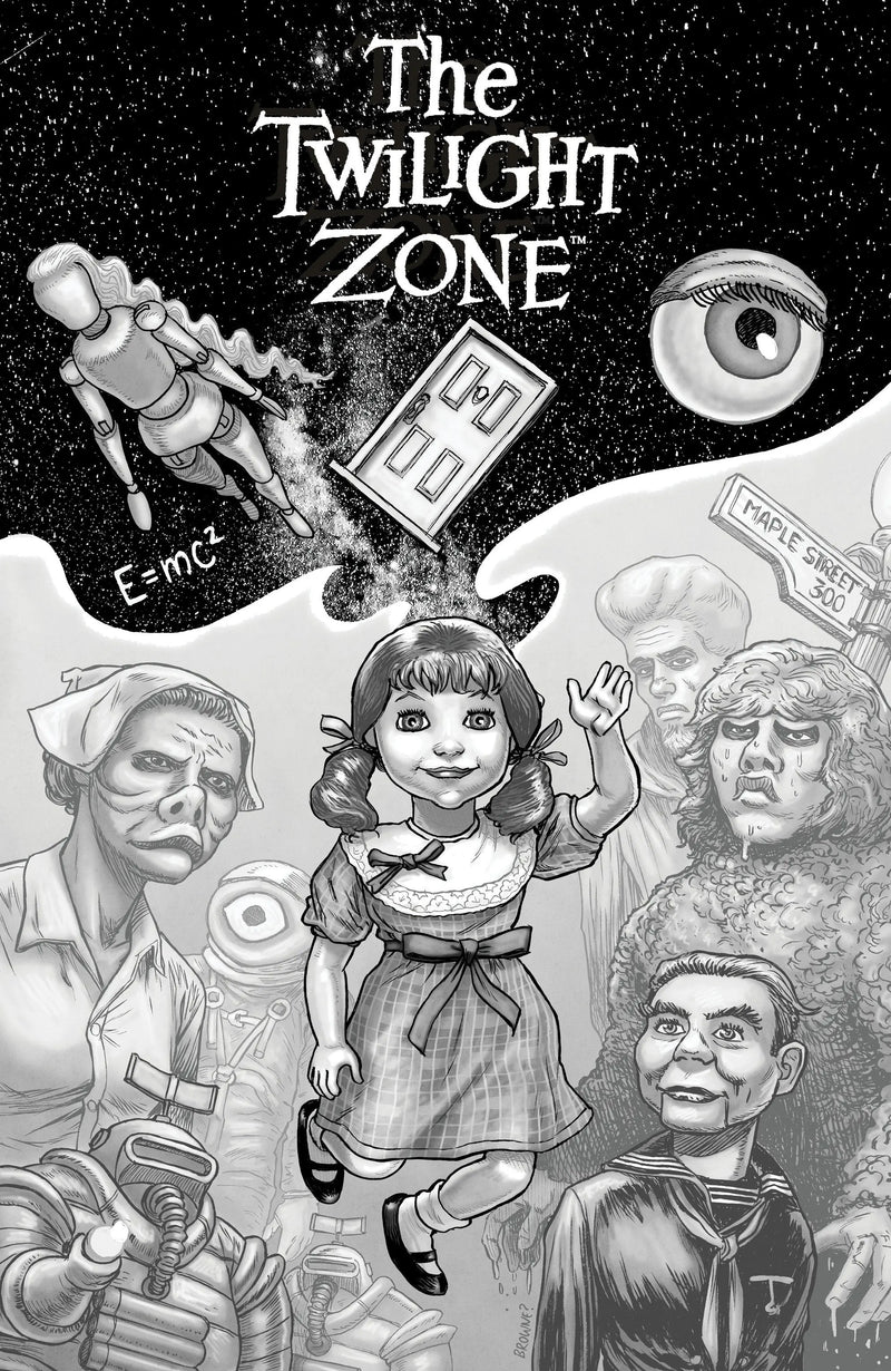 The Twilight Zone #10 Variant Ri (10) (Browne) IDW Publishing